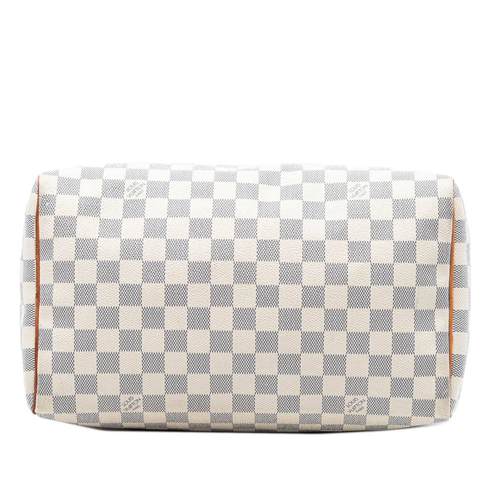 Pre-Loved Louis Vuitton Damier Azur Speedy 30 - Picture 3 of 7